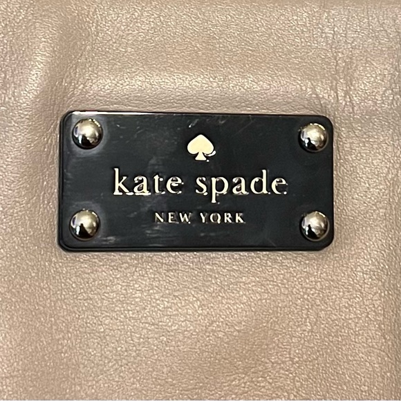 Kate Spade Rectangular Leather Tote/Shopper - Taupe/Black - Picture 4 of 15